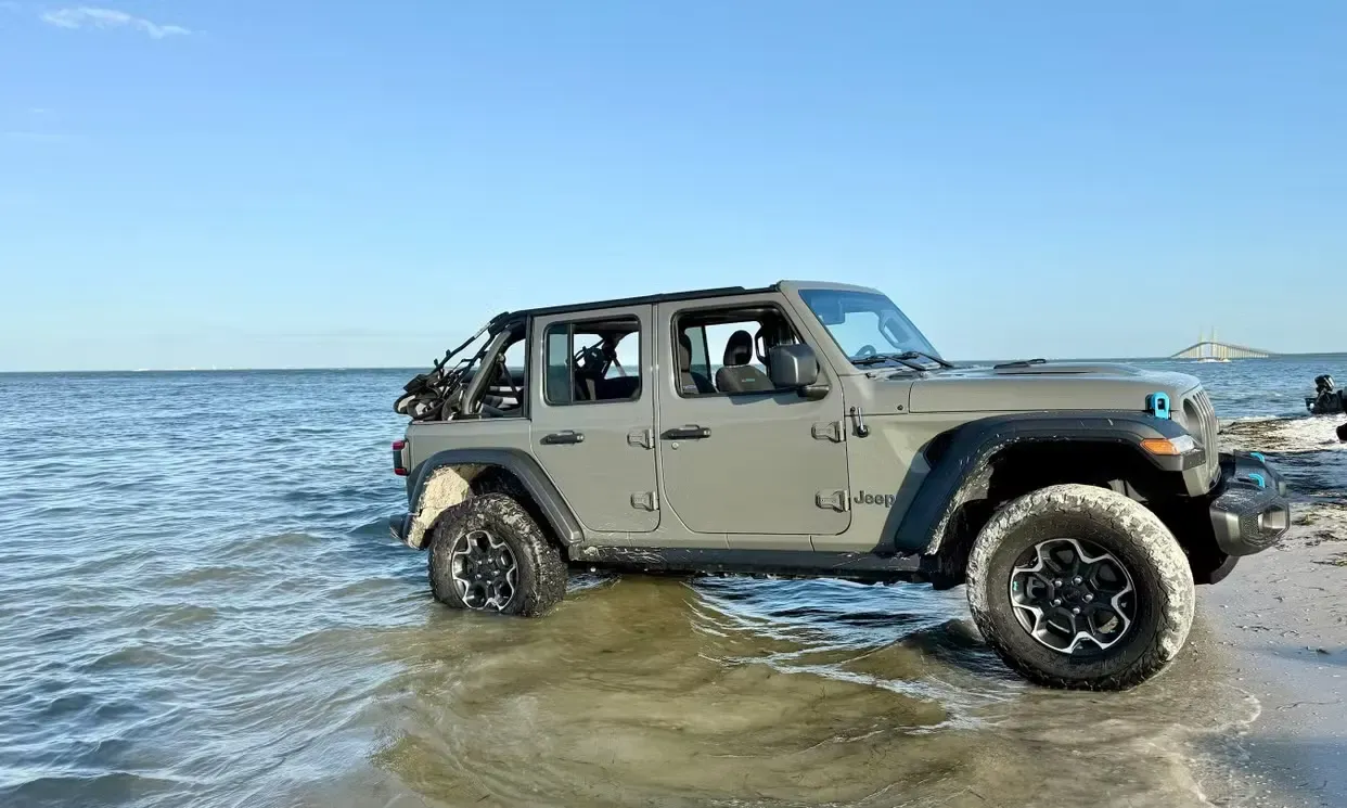 Beach Jeep ride